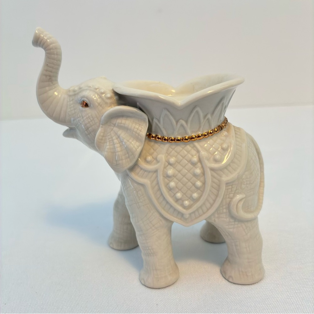 Lenox Elephant Tea Light Candle Holder